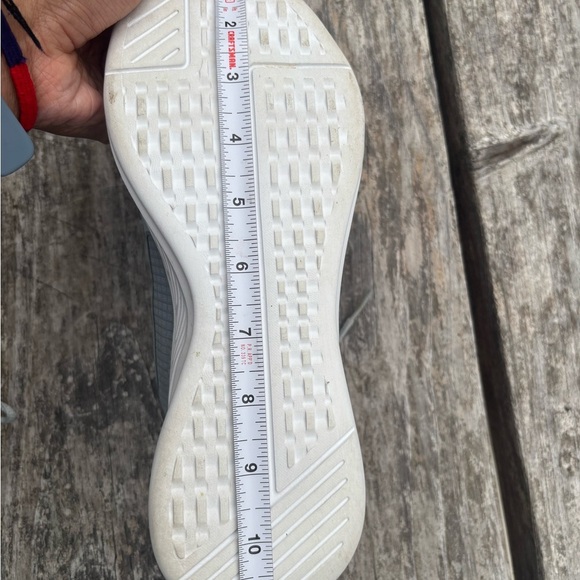 Puma Gray and Orange Running Shoes - Picture 6 of 7